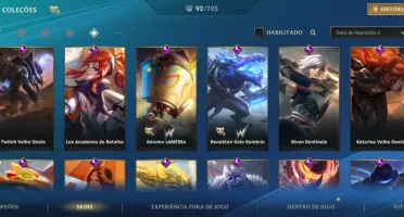 Conta wild rift
