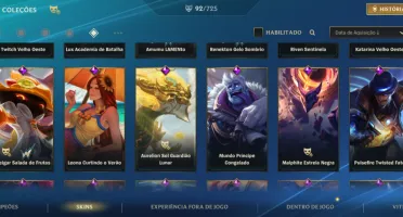 Conta wild rift