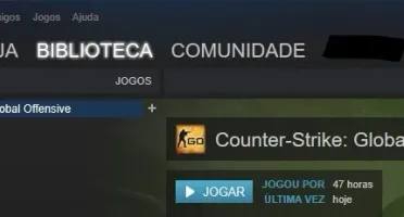 Steam com CSGO