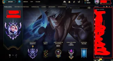 Conta League of legends - D1