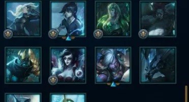 Conta antiga LoL. UNRANKED(EX.PLAT 1)MMR alto. MUITAS COISAS