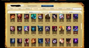 Conta League of Legends Prata 2 / 120 champ/ várias skins