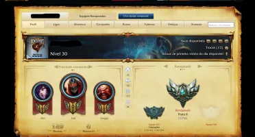 Conta League of Legends Prata 2 / 120 champ/ várias skins