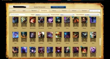 Conta League of Legends Prata 2 / 120 champ/ várias skins
