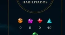 Conta Mestre - 398 skins