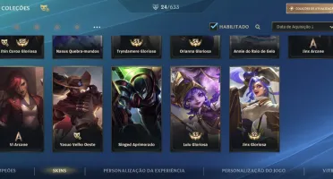 Conta Wildrift - Brinde conta do League of Legends
