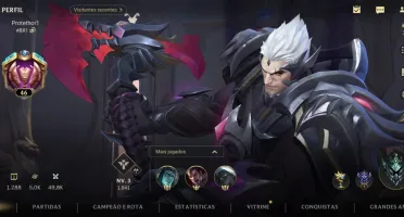 Conta Wildrift - Brinde conta do League of Legends