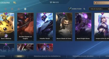 Conta Wildrift - Brinde conta do League of Legends