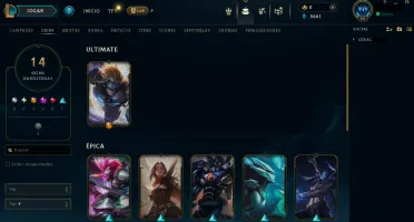 Conta Wildrift - Brinde conta do League of Legends