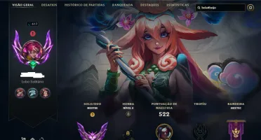 Conta Mestre no LOL, varias skins ( todas do kayn)