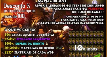 50 Diablo 3 Caixas Caçada/Lootbox Suplicio/Torment 16