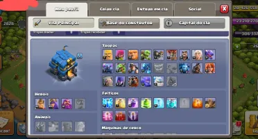 Clash of clans cv 12 muito bom e barato!!