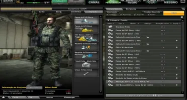 Conta combat arms