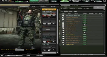 Conta combat arms