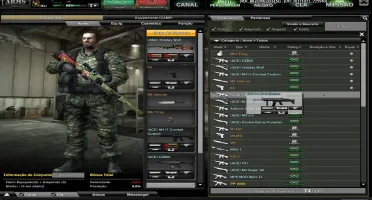 Conta combat arms