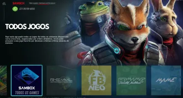 Emulador SAMBOX Especial - Todos os consoles e jogos!