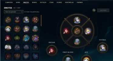 Conta ouro 4 com 28 Champs e 8 Skins