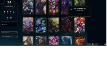 Vendo conta gold 4 com 40 skins