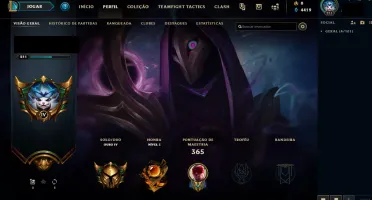 Vendo conta gold 4 com 40 skins