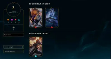 Conta Smurf Diamante 4, 60% de winrate.
