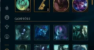 Conta Smurf Diamante 4, 60% de winrate.