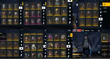 Conta Free Fire Gemada tem Calça Angelical e Dino Angelical