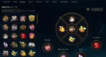 Conta LOL, todos campeões (até Viego), Ouro 2, 65 skins