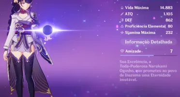 Conta Genshin AR50+ com varios 5*