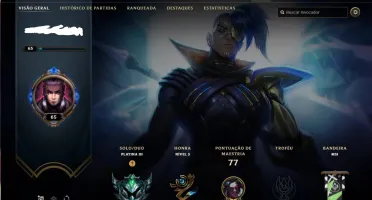 Conta smurf league of legends