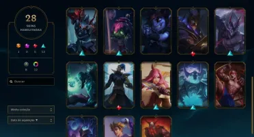Conta smurf league of legends