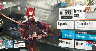 Conta Arknight LVL13 Surtr + 2LVL6 + 18LVL5