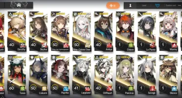 Conta Arknight LVL13 Surtr + 2LVL6 + 18LVL5