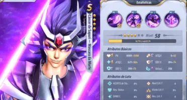 Cc Saint Seiya Serv A142 Com Mais De 800 🌟