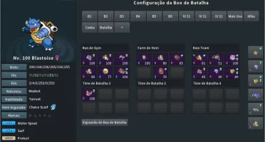 Conta Pokemmo