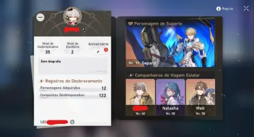 Honkai Star Rail - Gepard + Welt+ 13K de jades