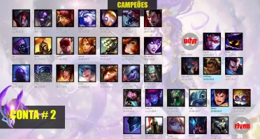 League Of Legends Contas Inativas