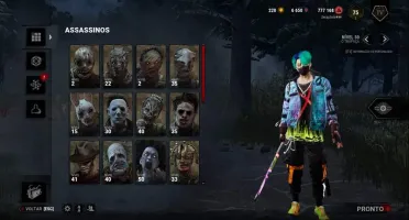 Conta upada Dead by Daylight