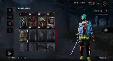 Conta upada Dead by Daylight