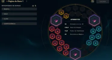 27 Campeões|Runas|Lvl30