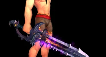 World of Warcraft - Skin de Arma Espada Duas Mãos (Transmog)