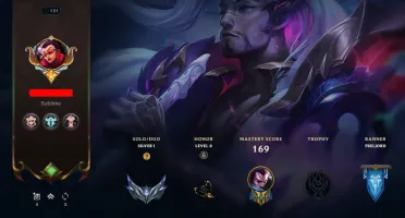🔹[Promo] Conta Lol 🔸 Prata 1 🌟 54 Skins 🔹 81 Campeoes 🔸