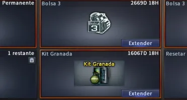 Conta de CROSSFIRE