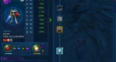 Conta DMO Megidra X / AOX / Alter S [Server: OMEGAMON]