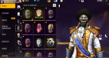 conta FF com 159 camisa 112 calça duck master principe moco
