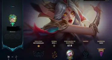 Conta Lol 10 anos nível 661