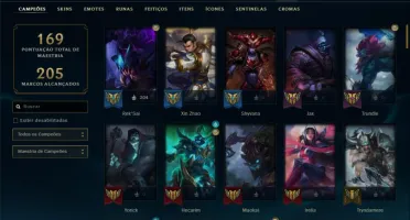 Conta League of Legends - Diamante 3