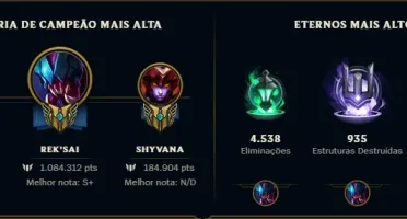 Conta League of Legends - Diamante 3