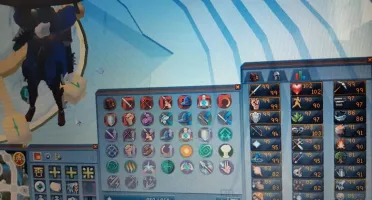 conta Runescape lvl 137 (poucos level para max)