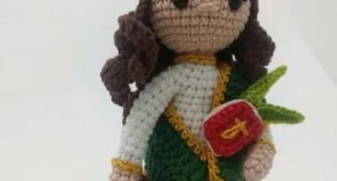 Santa Catarina em Crochê