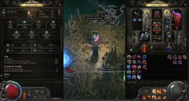 Conta Path of Exile 2 Titan LV 89 - Full Ekips intermediário